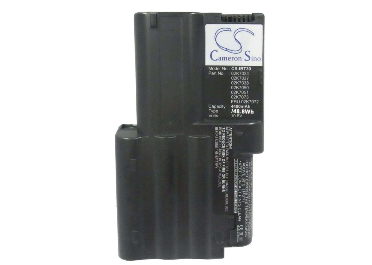 Black Battery For Ibm Thinkpad T30 10.8v, 4400mah - 47.52wh Notebook, Laptop Cameron Sino Technology Limited (Suspended)