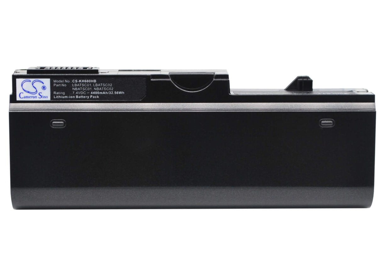 Batterie noire pour Kohjinsha Sc3, Sc3kb06gh, Sc3kp06a 7.4v, 4400mah - 32.56wh Notebook, Laptop Cameron Sino Technology Limited (Suspendu)
