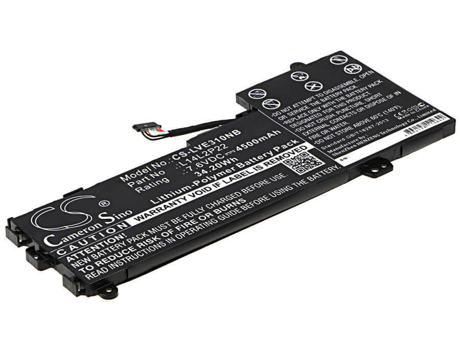 Black Battery For Lenovo E31, E31-70, E31-70-80kx0007ge 7.6v, 4500mah - 34.20wh Notebook, Laptop Cameron Sino Technology Limited