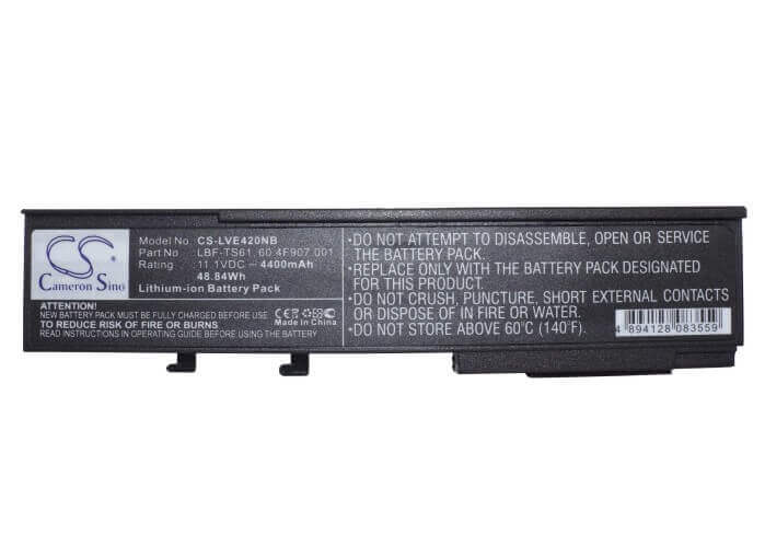 Black Battery For Lenovo E390, 420, 420m 11.1v, 4400mah - 48.84wh Notebook, Laptop Cameron Sino Technology Limited
