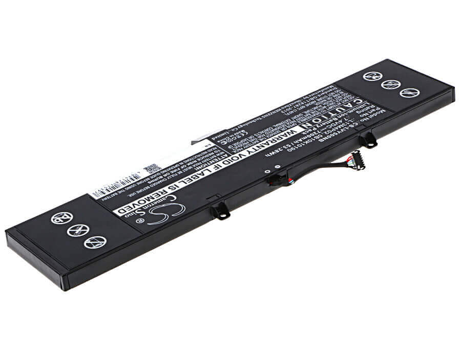 Black Battery For Lenovo Erazer Y50, Y50-70, Y50-70am-ifi 7.4v, 7200mah - 53.28wh Notebook, Laptop Cameron Sino Technology Limited