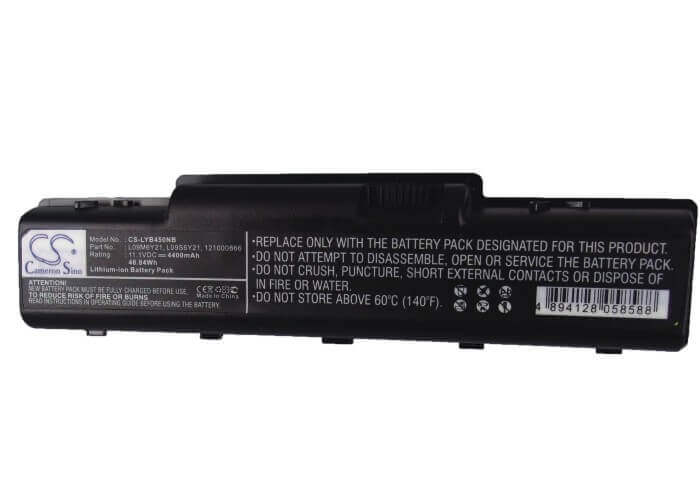 Black Battery For Lenovo Ideapad B450, Ideapad B450a, Ideapad B450l 11.1v, 4400mah - 48.84wh Notebook, Laptop Cameron Sino Technology Limited