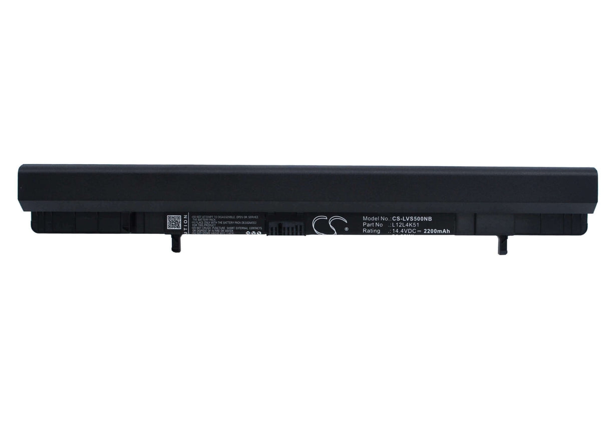 Black Battery For Lenovo Ideapad Flex 14ap, Ideapad Flex 14at, Ideapad Flex 14d 14.4v, 2200mah - 31.68wh Notebook, Laptop Cameron Sino Technology Limited