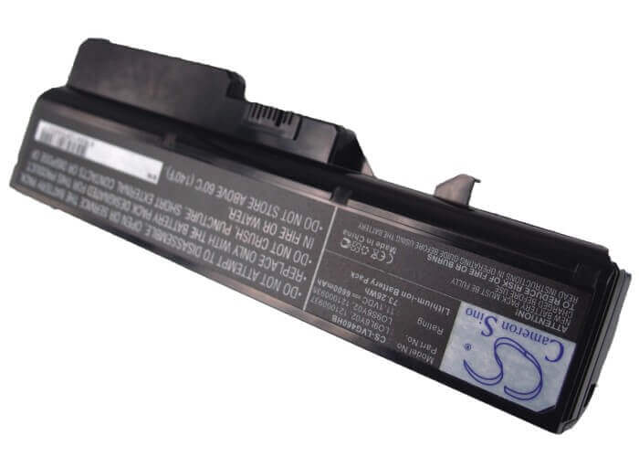 Black Battery For Lenovo Ideapad G460, Ideapad B470, Ideapad B470a 11.1v, 6600mah - 73.26wh Notebook, Laptop Cameron Sino Technology Limited