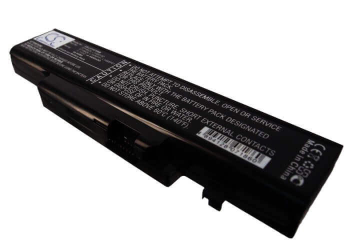 Black Battery For Lenovo Ideapad Y470, Ideapad Y470a, Ideapad Y470d 11.1v, 4400mah - 48.84wh Notebook, Laptop Cameron Sino Technology Limited