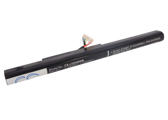 Black Battery For Lenovo Ideapad Z400, Ideapad Z400a, Ideapad Z500 14.8v, 2200mah - 32.56wh Notebook, Laptop Cameron Sino Technology Limited