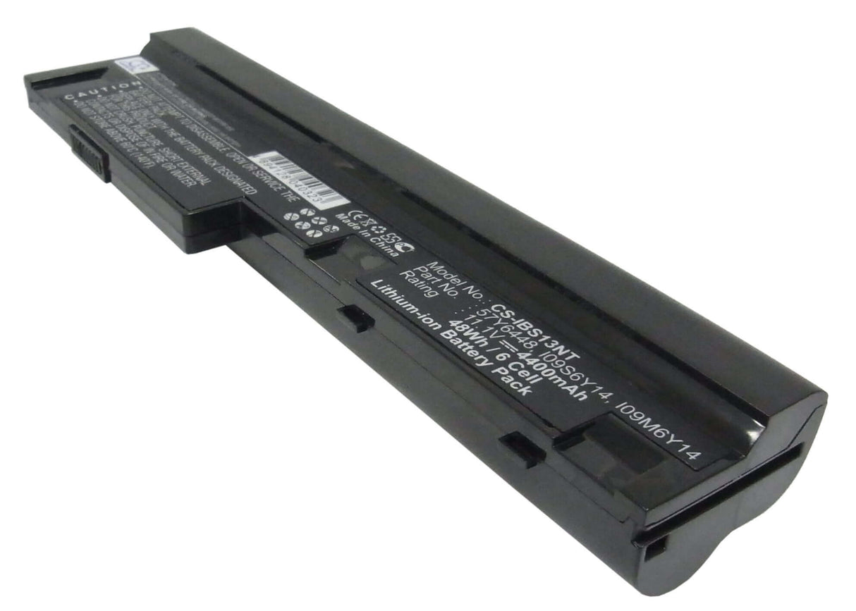 Black Battery For Lenovo Idideapad S10-3, Ideapad S10-3 - 06474cu, Ideapad S10-3 0647 11.1v, 4400mah - 48.84wh Notebook, Laptop Cameron Sino Technology Limited