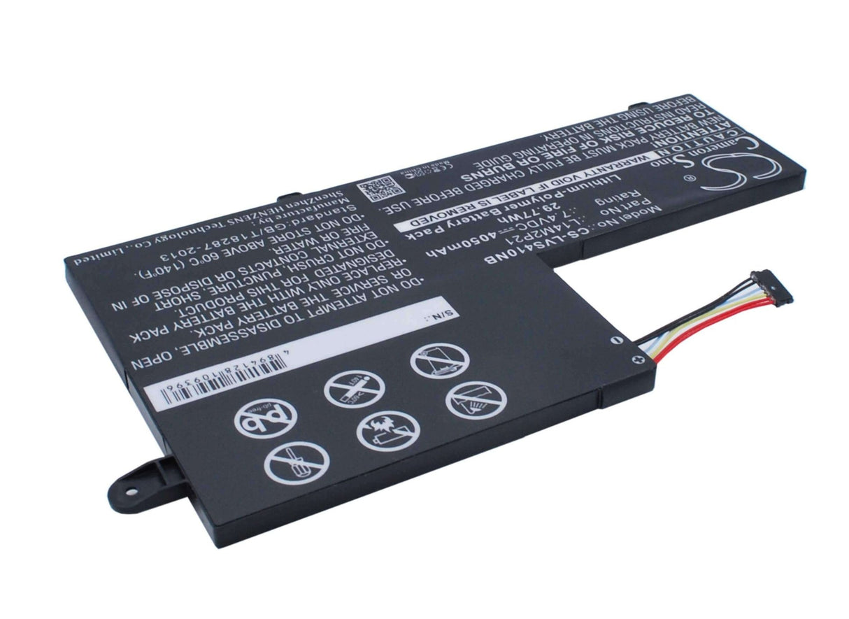 Black Battery For Lenovo S41, S41-70, S41-70am 7.4v, 4050mah - 29.97wh Notebook, Laptop Cameron Sino Technology Limited
