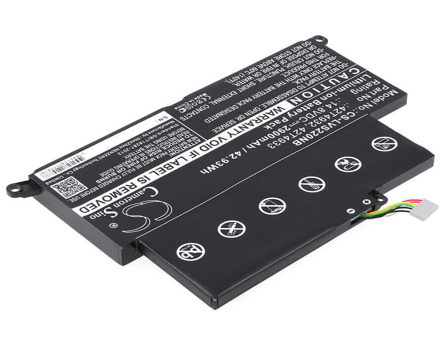 Black Battery For Lenovo Thinkpad Edge E220s 14.8v, 2900mah - 42.92wh Notebook, Laptop Cameron Sino Technology Limited