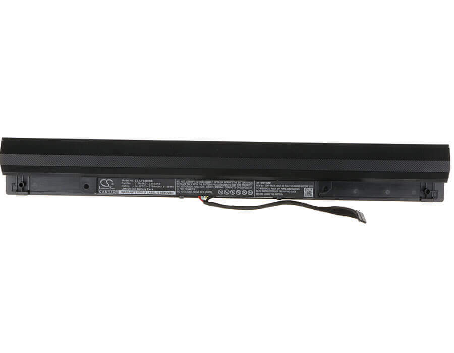 Black Battery For Lenovo V4400, Ideapad 100 80qq, Tianyi100-14 14.4v, 2200mah - 31.68wh Notebook, Laptop Cameron Sino Technology Limited