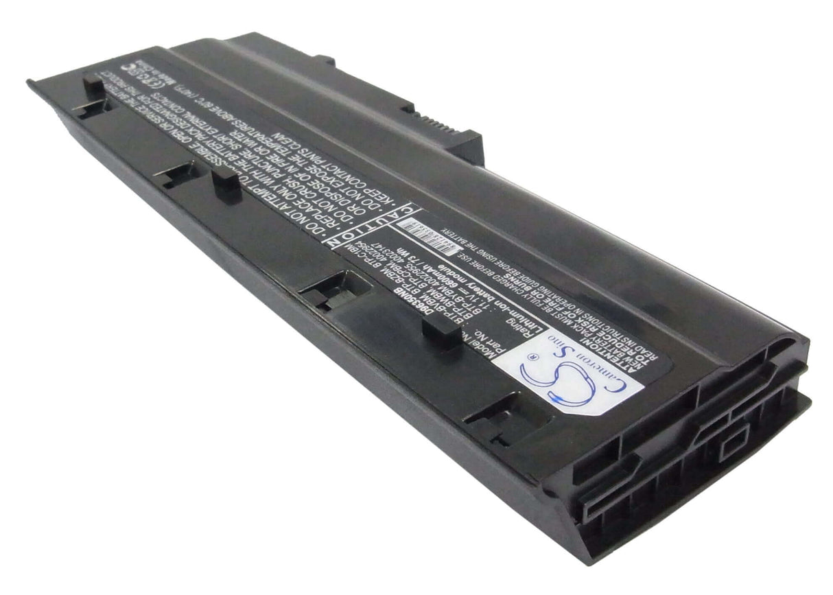 Black Battery For Medion Md96350, Md96370, Wim2140 11.1v, 6600mah - 73.26wh Notebook, Laptop Cameron Sino Technology Limited