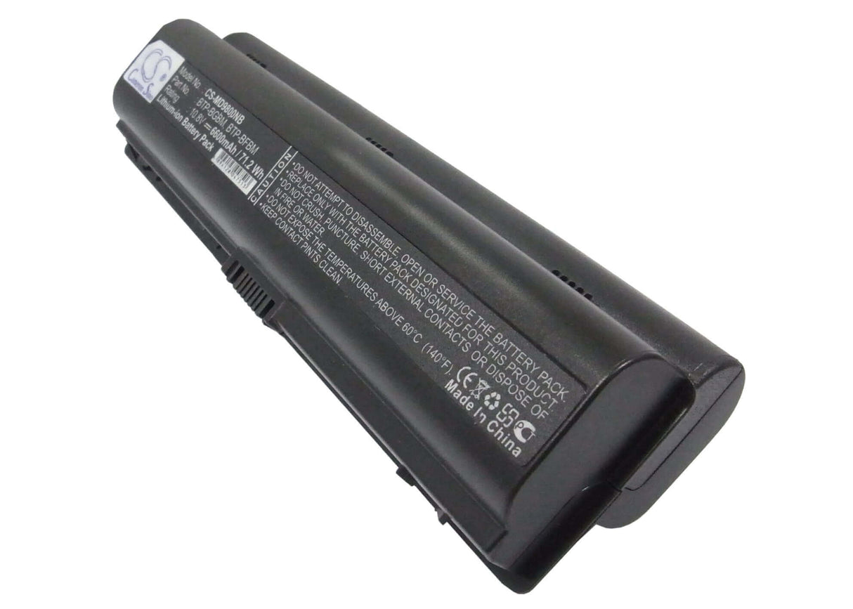 Black Battery For Medion Md96442, Md96559, Md96570 10.8v, 6600mah - 71.28wh Notebook, Laptop Cameron Sino Technology Limited
