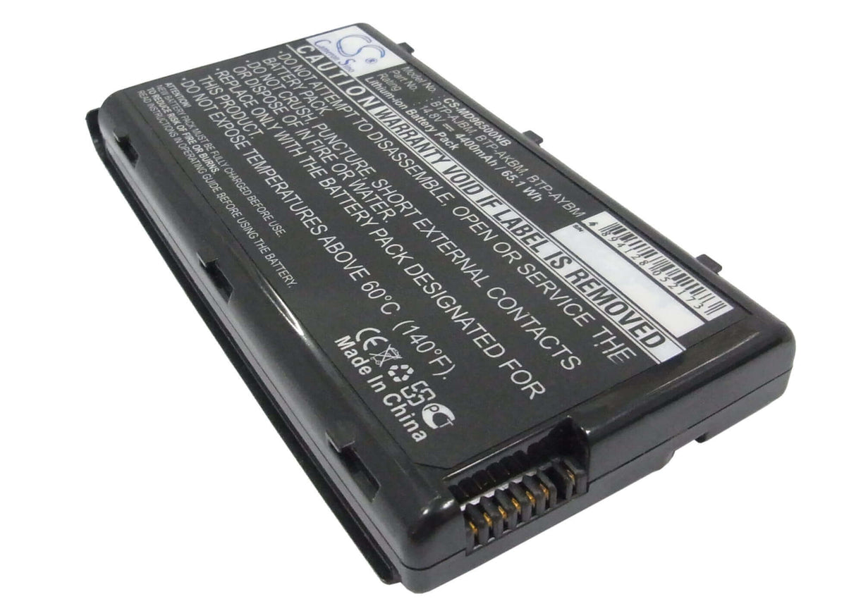Black Battery For Medion Md96500, Md97500, Md97600 14.4v, 4400mah - 63.36wh Notebook, Laptop Cameron Sino Technology Limited (Suspended)