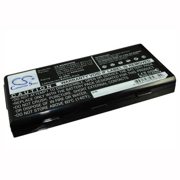 Notebook battery For Msi A5000, Msi A6000, A6005 11.1v, 4400mah - 48.84wh Notebook, Laptop Cameron Sino Technology Limited