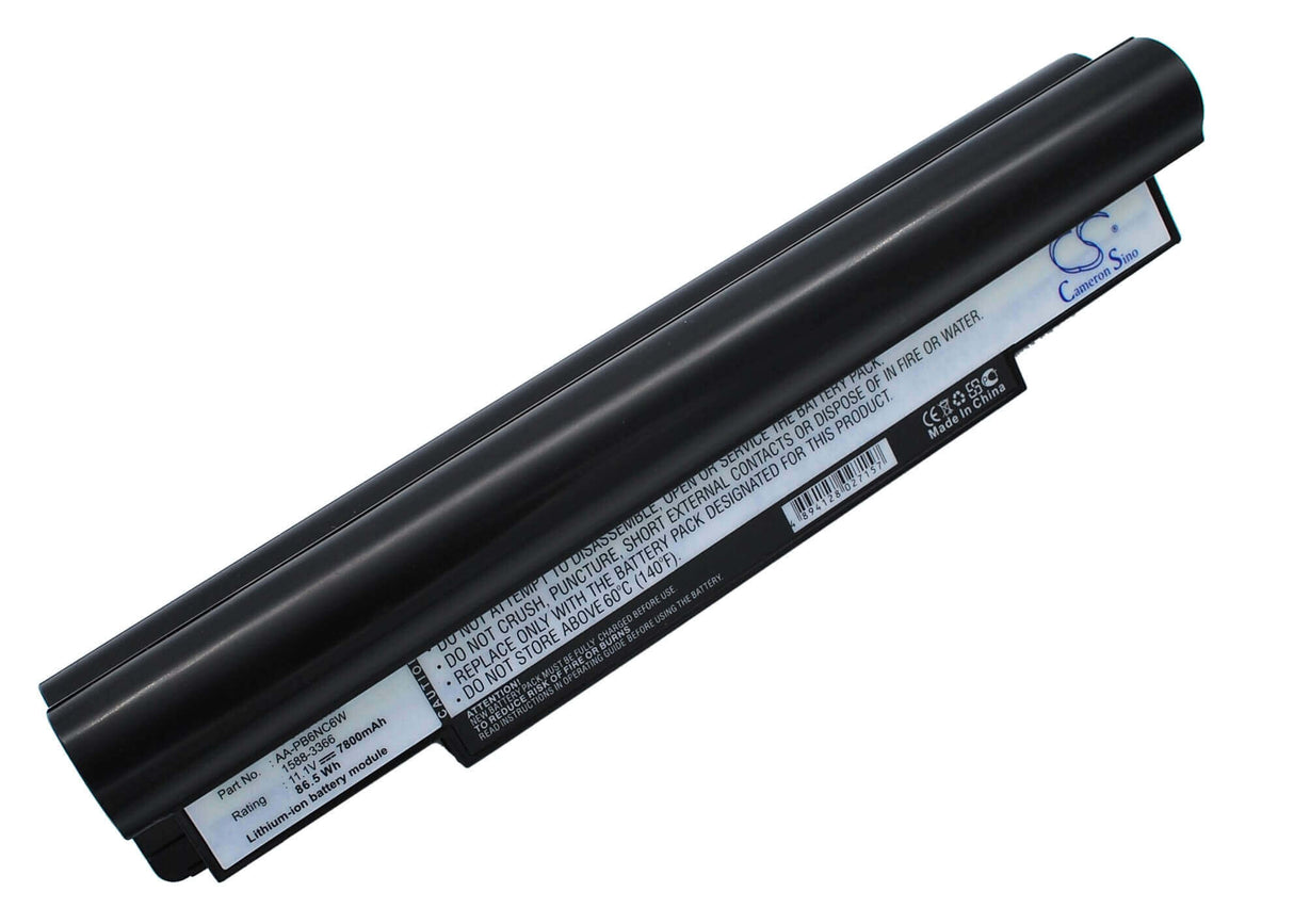 Black Battery For Samsung Np-nc10, Np-nc10-ka03cn, Np-nc10-ka02uk 11.1v, 7800mah - 86.58wh Notebook, Laptop Cameron Sino Technology Limited