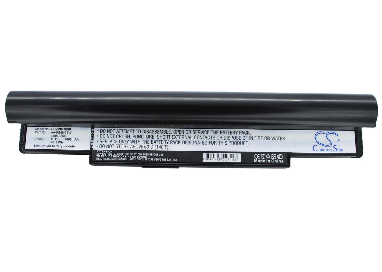 Black Battery For Samsung Np-nc10, Np-nc10-ka03cn, Np-nc10-ka02uk 11.1v, 7800mah - 86.58wh Notebook, Laptop Cameron Sino Technology Limited
