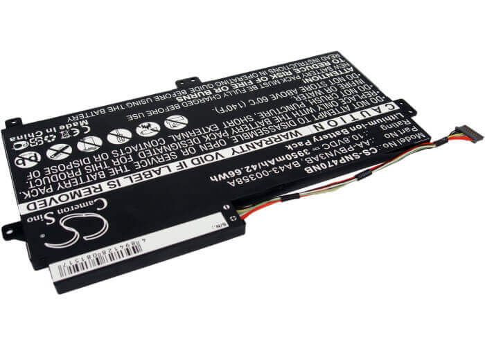 Black Battery For Samsung Np470, Np470r5e, 510r 10.8v, 3950mah - 42.66wh Notebook, Laptop Cameron Sino Technology Limited