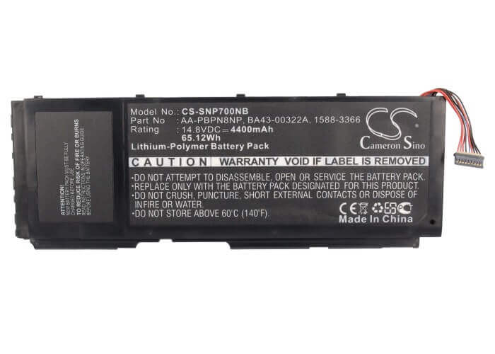 Black Battery For Samsung Np700z3a, Np700z, Np700z3ah 14.8v, 4400mah - 65.12wh Batteries for Electronics Cameron Sino Technology Limited (Suspended)