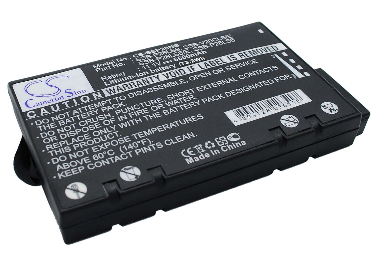 Batterie noire pour Samsung P28 Xvm 735, P28 Xvc 715, P28-gcxvm350 11.1v, 6600mah - 73.26wh Notebook, Laptop Cameron Sino Technology Limited