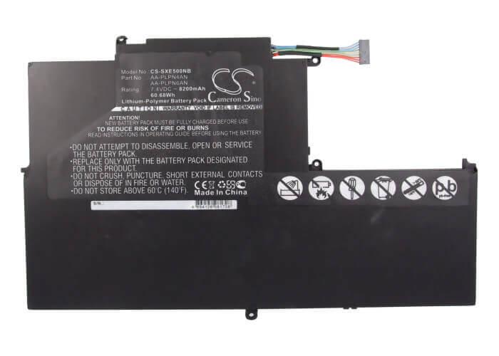 Black Battery For Samsung Series 5 Chromebook, Series 5 535u3c, Xe500c21-a04us 7.4v, 8200mah - 60.68wh Notebook, Laptop Cameron Sino Technology Limited