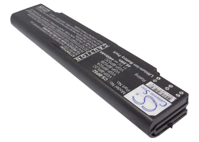 Black Battery For Sony S49cp/ B, Vaio Vgc-lb52b, Vaio Vgn-fj92s 11.1v, 4400mah - 48.84wh Notebook, Laptop Cameron Sino Technology Limited
