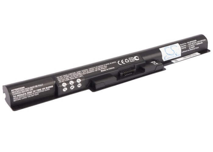 Black Battery For Sony Vaio Fit 14e, Vaio Fit 15e, Vaio Svf14215sc 14.8v, 2200mah - 32.56wh Notebook, Laptop Cameron Sino Technology Limited
