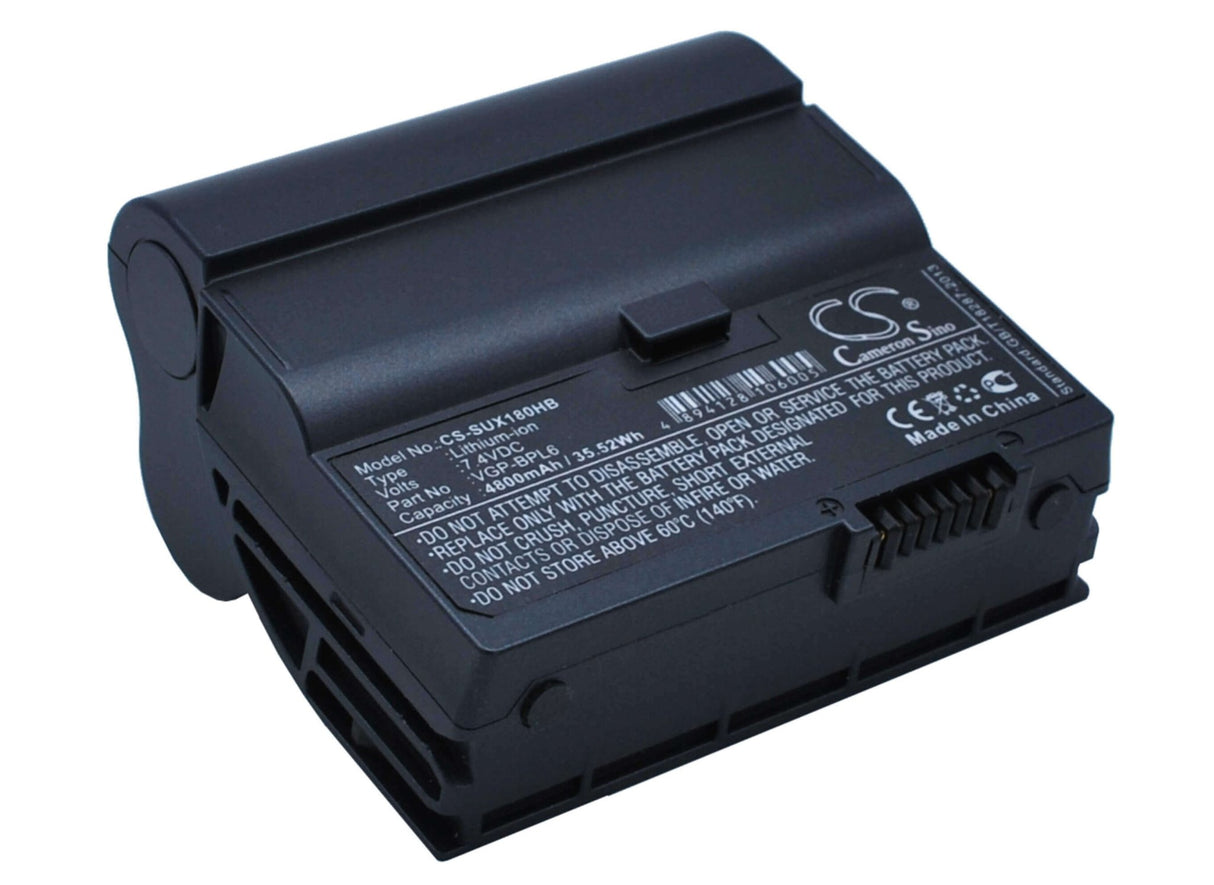 Black Battery For Sony Vaio Vgn-ux17gp, Vaio Vgn-ux17tp, Vaio Vgn-ux180p 7.4v, 4800mah - 35.52wh Notebook, Laptop Cameron Sino Technology Limited (Suspended)