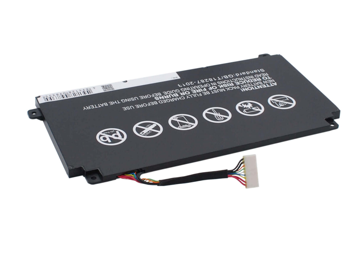 Black Battery For Toshiba Chromebook Cb35, Chromebook Cb35-b, Chromebook Cb35-b3340 10.8v, 3850mah - 41.58wh Notebook, Laptop Cameron Sino Technology Limited