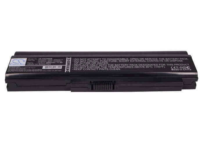 Black Battery For Toshiba Dynabook Cx/45c, Dynabook Cx/45d, Dynabook Cx/45e 10.8v, 6600mah - 71.28wh Notebook, Laptop Cameron Sino Technology Limited