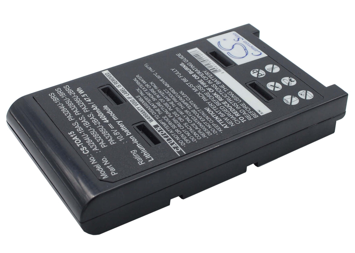 Batterie noire pour Toshiba Satellite A10-s113, Dynabook Satellite K15 166d/w, Dynabook Satellite K16 166e/w 10.8v, 4400mah - 47.5 Notebook, Laptop Cameron Sino Technology Limited