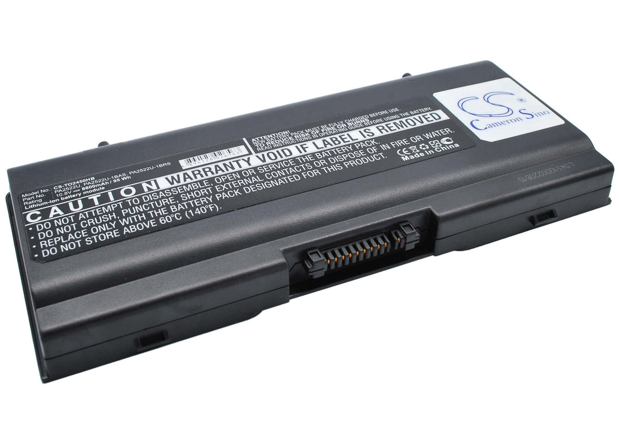 Black Battery For Toshiba Satellite A25-s2791, Satellite A45-s2502, Satellite A25 10.8v, 8800mah - 95.04wh Notebook, Laptop Cameron Sino Technology Limited (Suspended)