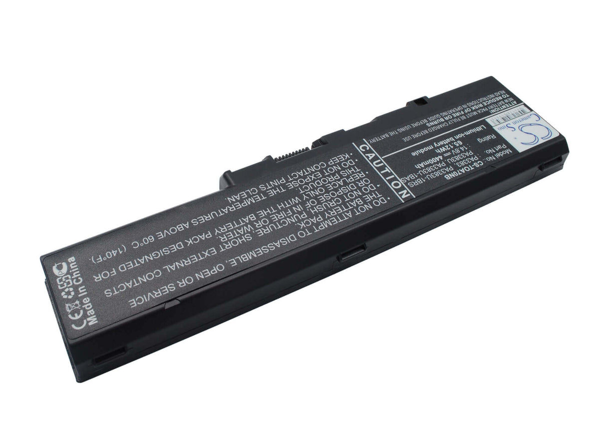 Black Battery For Toshiba Satellite A70, Satellite A70-s2362, Satellite A70-s249 14.8v, 4400mah - 65.12wh Notebook, Laptop Cameron Sino Technology Limited