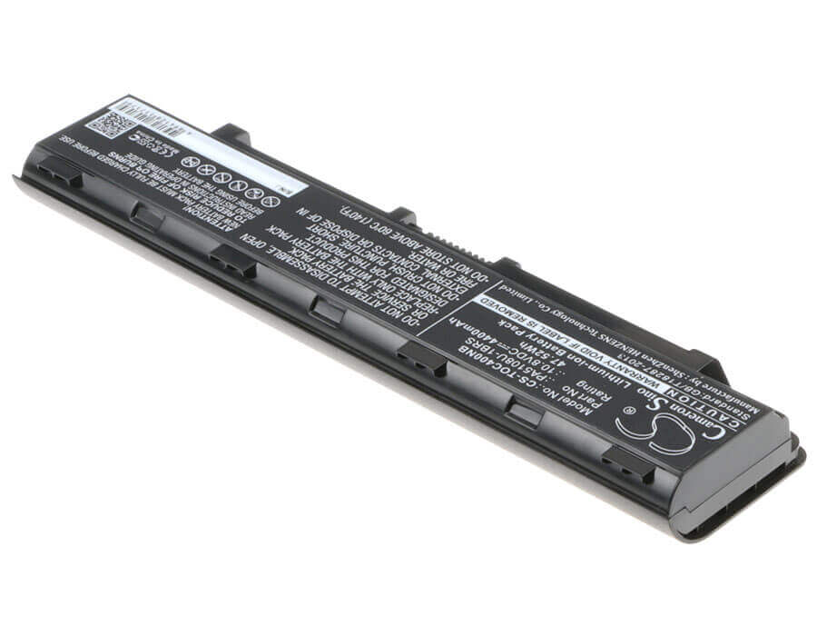 Black Battery For Toshiba Satellite C40-ad05b1, Satellite C40-at15b1, Satellite C40-as20w1 10.8v, 4400mah - 47.52wh Notebook, Laptop Cameron Sino Technology Limited