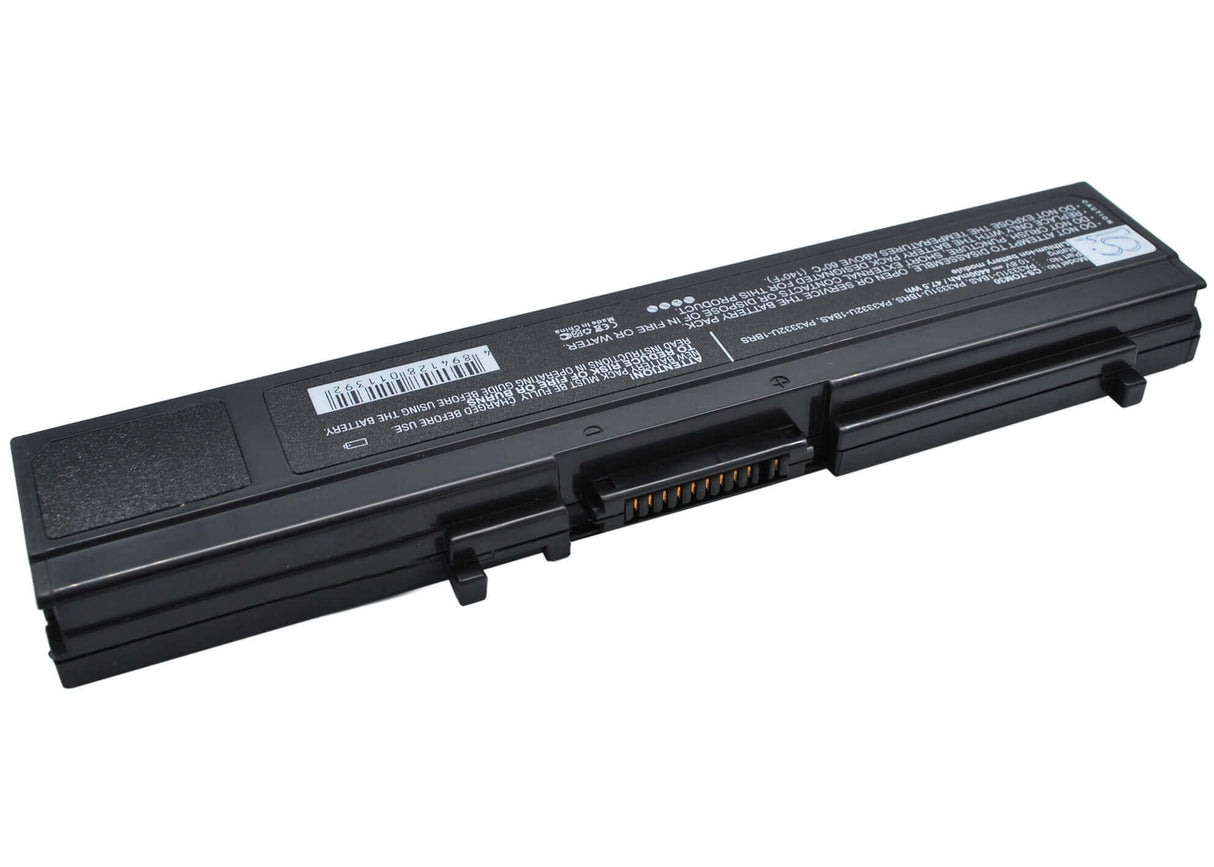 Black Battery For Toshiba Satellite M30-s3501, Satellite M30-241, Satellite M30-s309 10.8v, 4400mah - 47.52wh Notebook, Laptop Cameron Sino Technology Limited (Suspended)