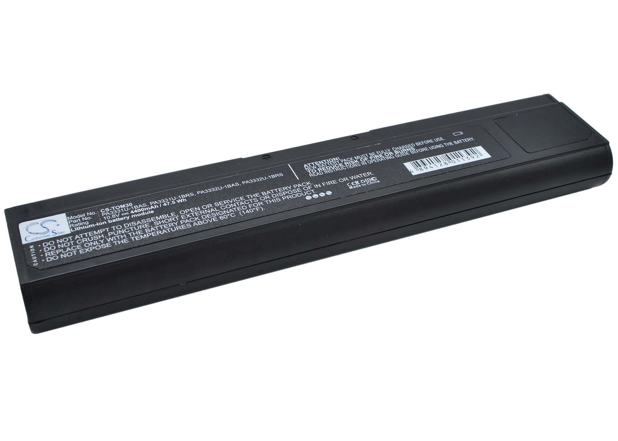 Black Battery For Toshiba Satellite M30-s3501, Satellite M30-241, Satellite M30-s309 10.8v, 4400mah - 47.52wh Notebook, Laptop Cameron Sino Technology Limited (Suspended)