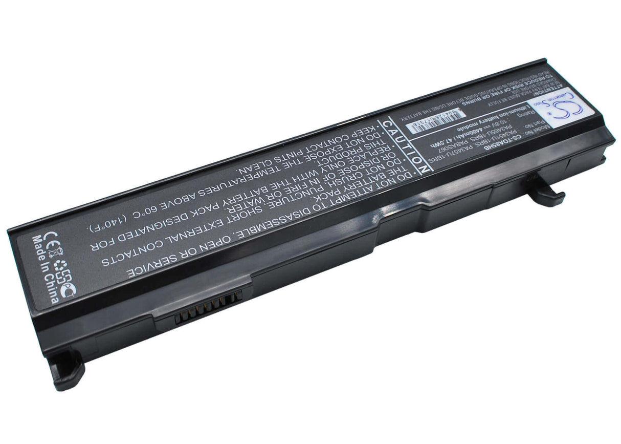 Black Battery For Toshiba Satellite M70-208, Satellite A100-s2311td, Satellite A135-s2296 10.8v, 4400mah - 47.52wh Notebook, Laptop Cameron Sino Technology Limited