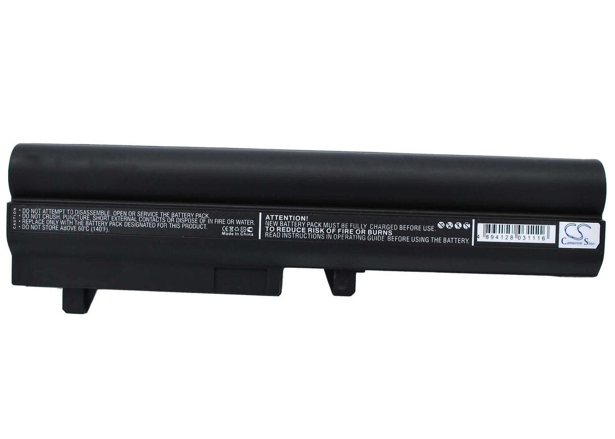 Black Battery For Toshiba Satellite Nb200, Satellite Nb201, Satellite Nb205 10.8v, 4400mah - 47.52wh Notebook, Laptop Cameron Sino Technology Limited
