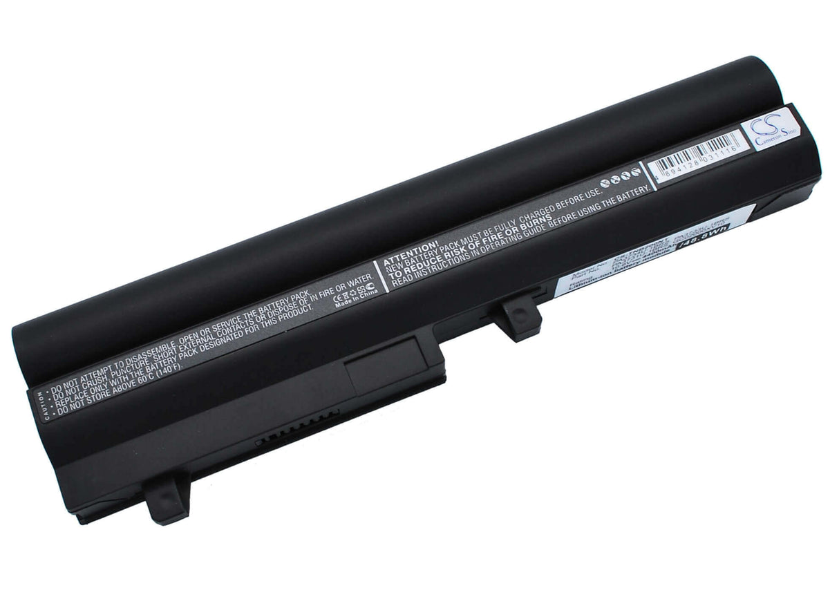 Black Battery For Toshiba Satellite Nb200, Satellite Nb201, Satellite Nb205 10.8v, 4400mah - 47.52wh Notebook, Laptop Cameron Sino Technology Limited