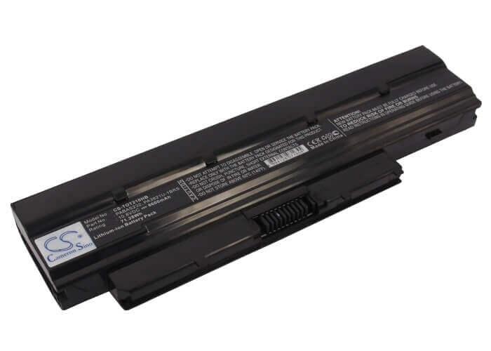 Black Battery For Toshiba Satellite T210d, Satellite T215d, Satellite T215d-s1140 10.8v, 6600mah - 71.28wh Notebook, Laptop Cameron Sino Technology Limited (Suspended)