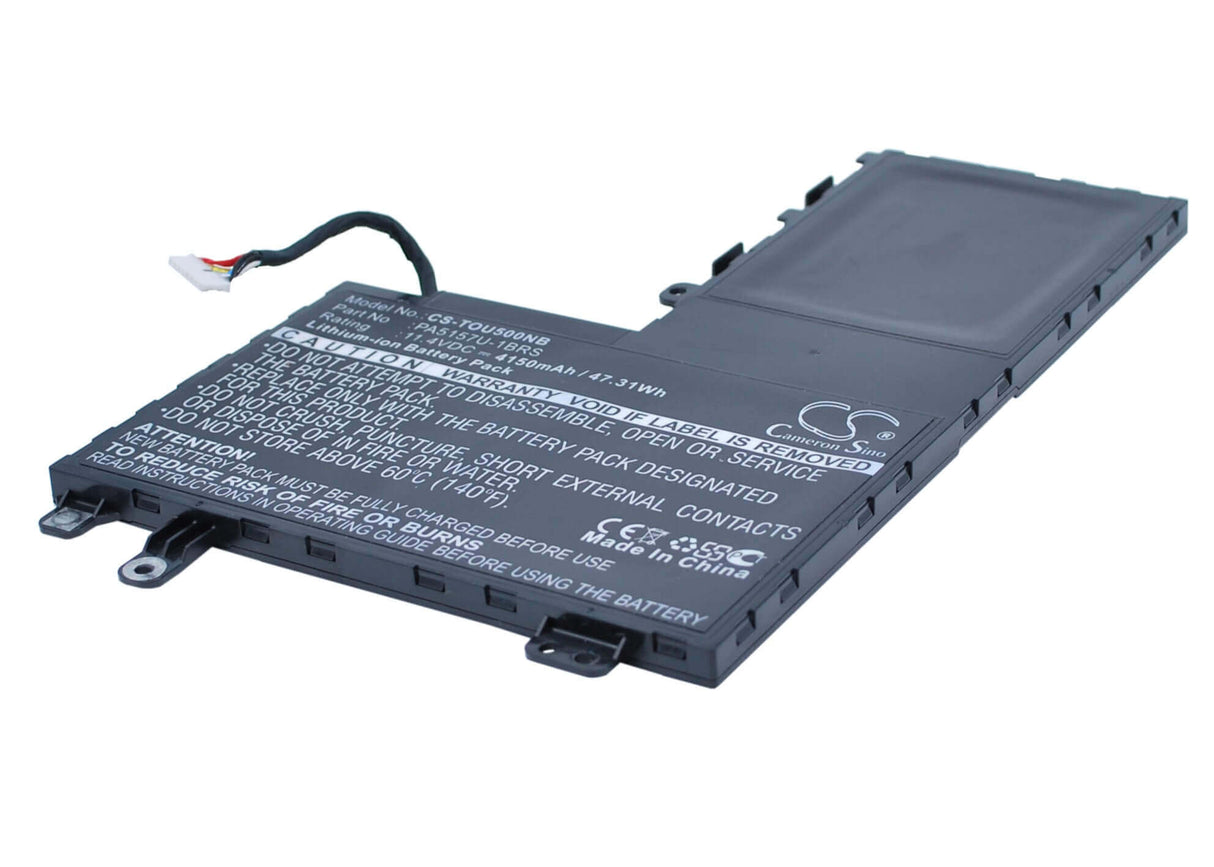 Black Battery For Toshiba Satellite U40t-a, Satellite M40-a, Satellite M50-a 11.4v, 4150mah - 47.31wh Notebook, Laptop Cameron Sino Technology Limited