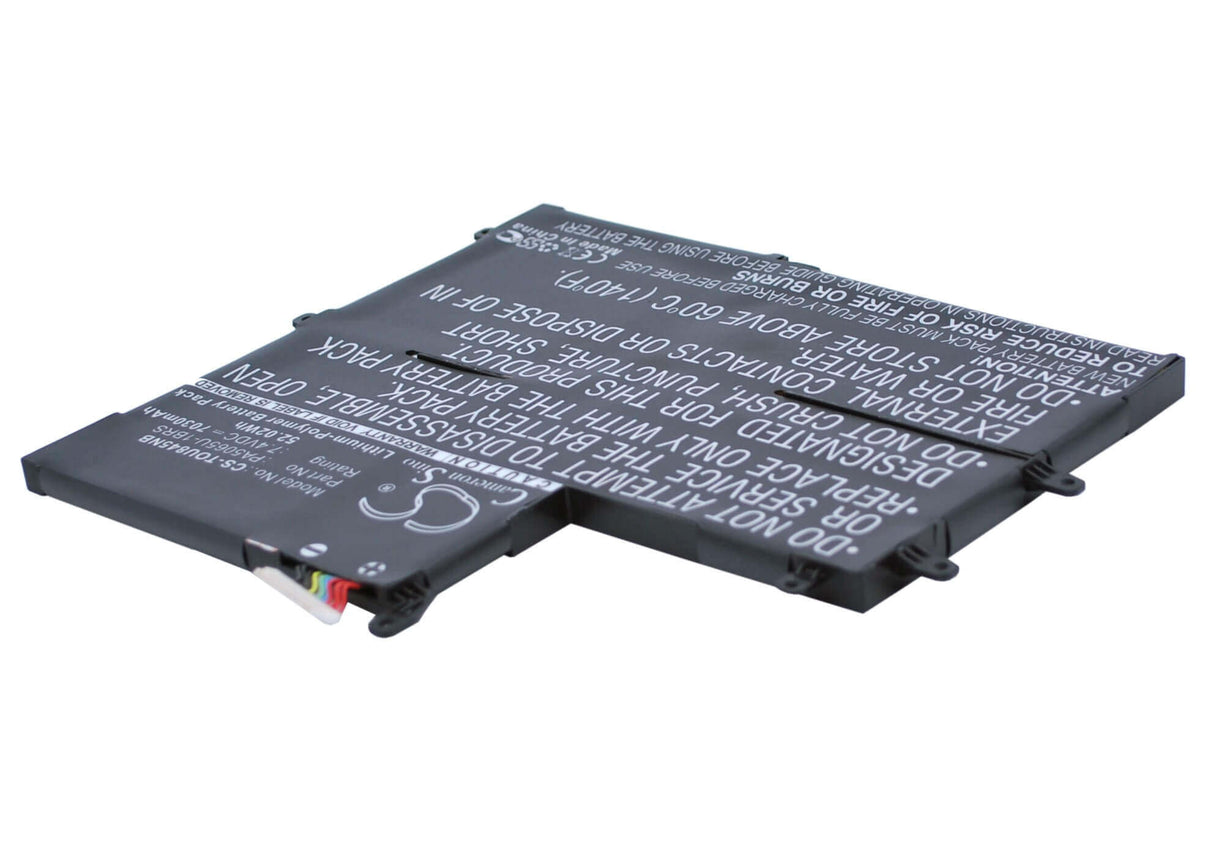 Black Battery For Toshiba Satellite U845w 7.4v, 7030mah - 52.02wh Notebook, Laptop Cameron Sino Technology Limited