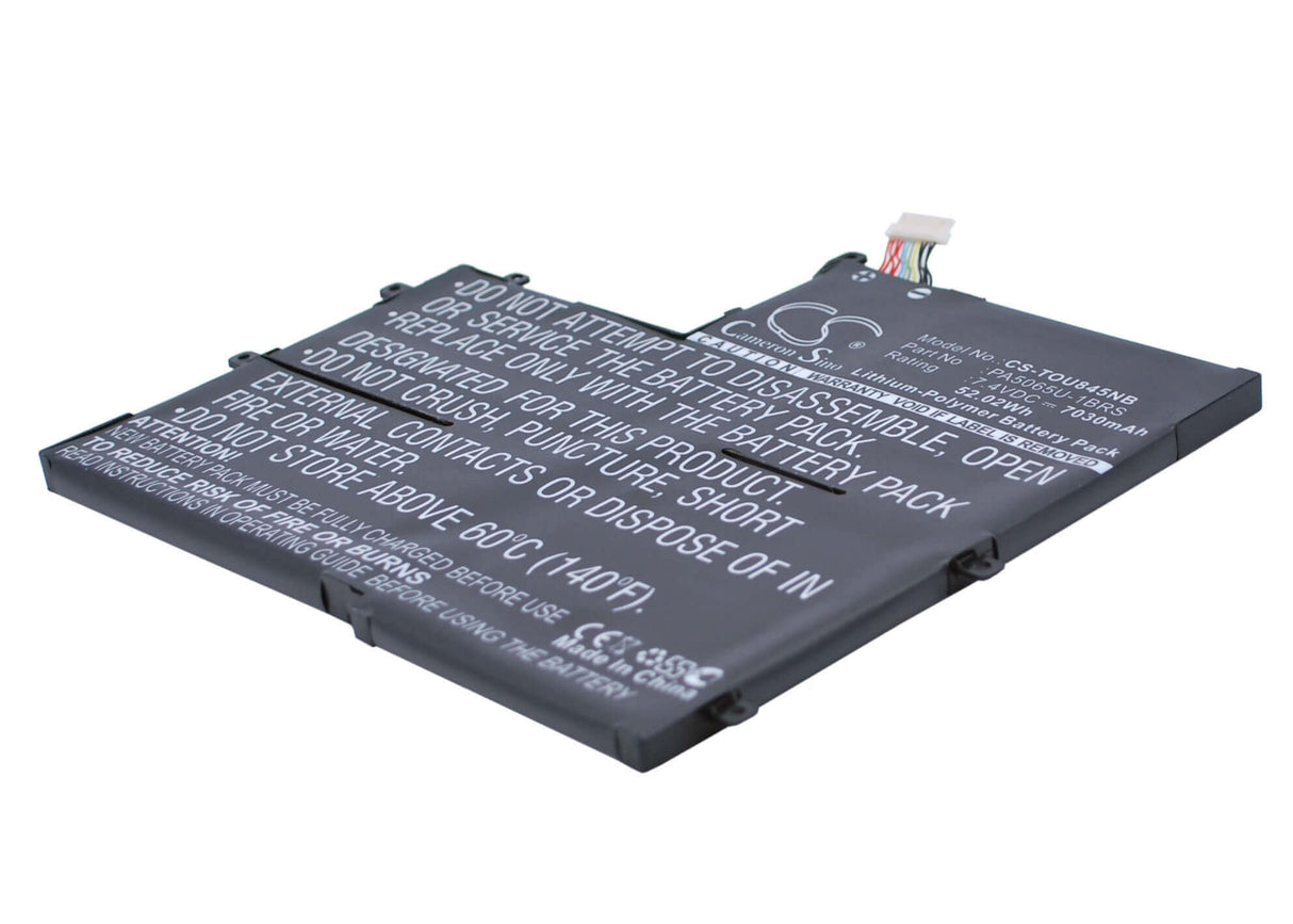 Black Battery For Toshiba Satellite U845w 7.4v, 7030mah - 52.02wh Notebook, Laptop Cameron Sino Technology Limited
