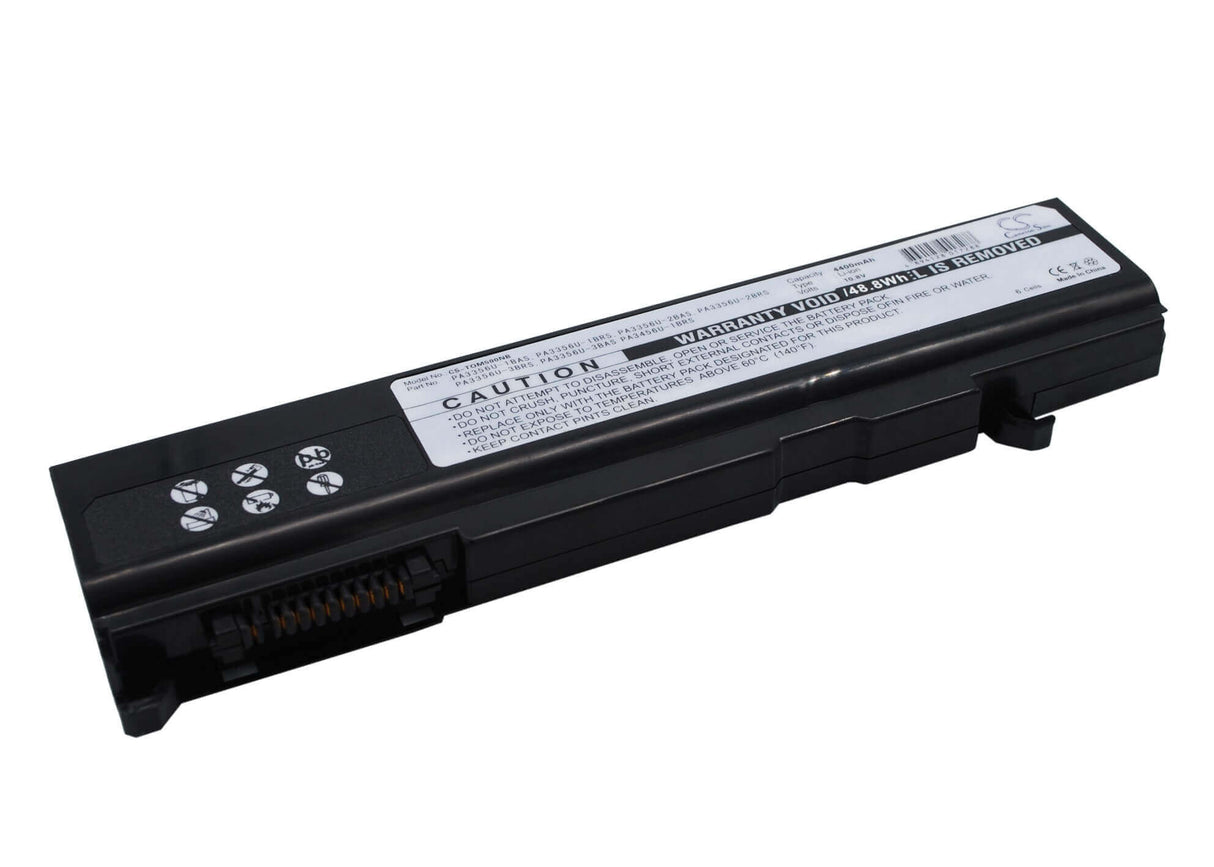 Black Battery For Toshiba Tecra A3x-165, Tecra M9-12r, Dynabook Qosmio F20 10.8v, 4400mah - 47.52wh Notebook, Laptop Cameron Sino Technology Limited
