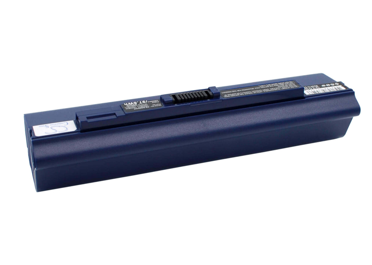 Blue Battery For Acer Aspire One 531, Aspire One 751, Aspire One 751-bk23 11.1v, 8800mah - 97.68wh Notebook, Laptop Cameron Sino Technology Limited