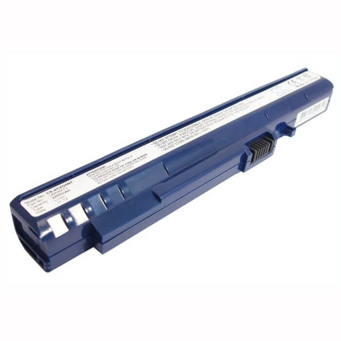 Blue Battery For Acer Aspire One, Aspire One A110-1295, Aspire One A110-1545 11.1v, 2200mah - 24.42wh Notebook, Laptop Cameron Sino Technology Limited