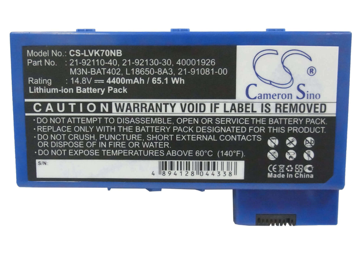 Blue Battery For Fic A3, A360, A380 14.8v, 4400mah - 65.12wh Notebook, Laptop Cameron Sino Technology Limited (Suspended)