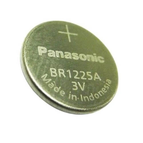 Br1225a Large Plage de Températures 3,0 Volts Pile au Lithium de Remplacement Piles Bouton Panasonic