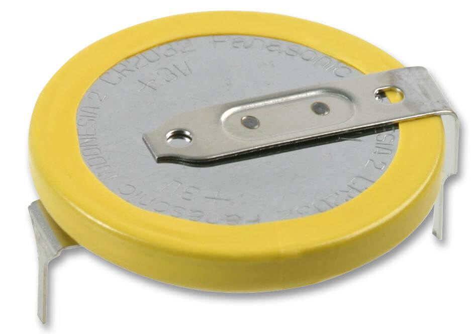 Pile bouton - Cr-2032/hfn-nd, Cr2032-1hf, Cr2032-1hf-nd, Cr2032/hfn 3v, 225 mAh - 0.675Wh Piles bouton Panasonic