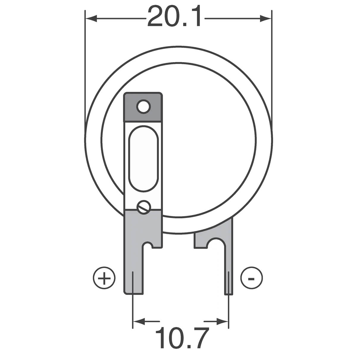 Pile bouton - P660-nd, P660nd, P660/nd, Cr2032/vcn, Cr-2032/vcn 3v, 225 Mah - 0.675wh Piles bouton Panasonic