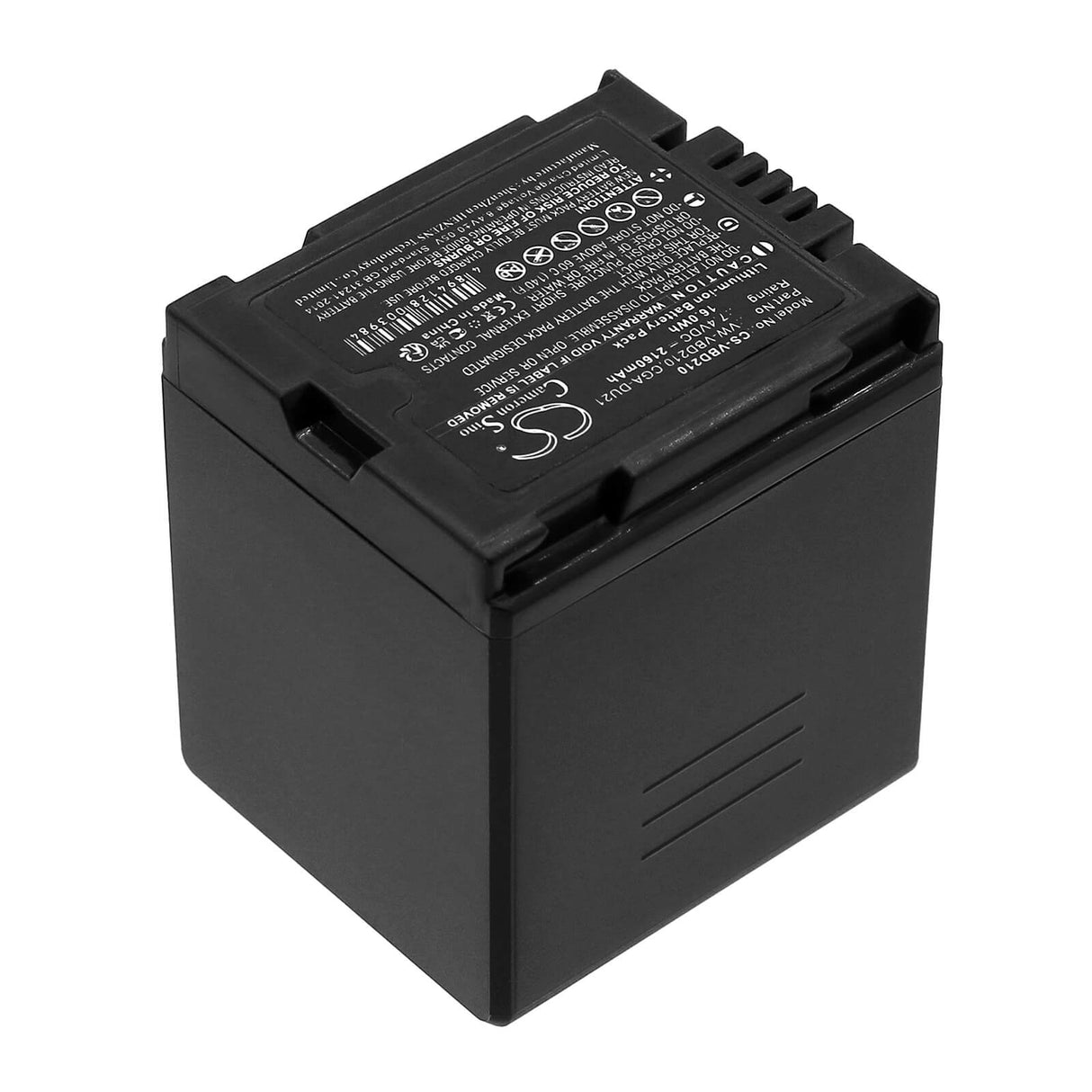 Camera Battery For Panasonic Nv-gs100k, Nv-gs11, Nv-gs120k, Nv-gs17ef-s, 7.4v, 2160mah - 15.98wh Camera Cameron Sino Technology Limited (Camera)